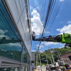 구미방수업체 판넬공장 지붕 배수로 및 창틀 누수 방수공사