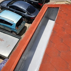 구미방수업체 아파트 캐노피(현관 입구) 누수 방수공사