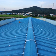 구미방수업체 공장 판넬 지붕 방수공사