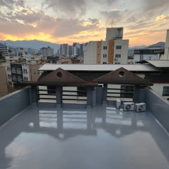 김천방수업체 원룸 건물 옥상 누수 우레탄 방수 공사