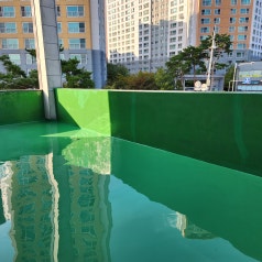 구미 봉곡동 상가 테라스 우레탄 방수공사